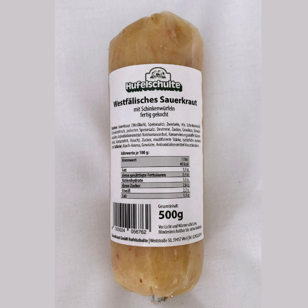 Fertig gekochtes Sauerkraut 500g